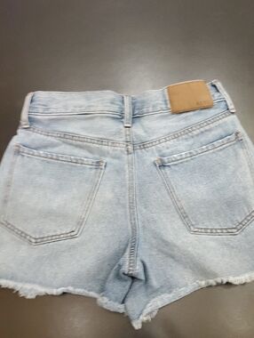 Aeropostale Light Wash Denim Cutoff Shorts